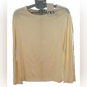 Zara Soft Cream Blouse